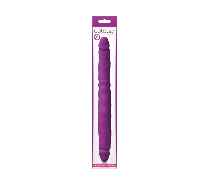 Фаллоимитатор двойной COLOURS DOUBLE PLEASURES PURPLE