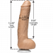 Фаллоимитатор гигант (вторая кожа) Doc Johnson John Holmes Realistic Cock