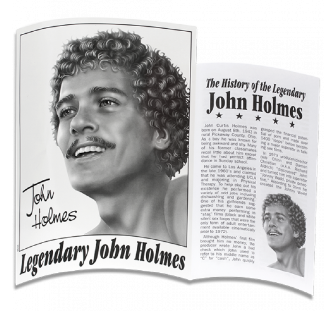 Фаллоимитатор гигант (вторая кожа) Doc Johnson John Holmes Realistic Cock