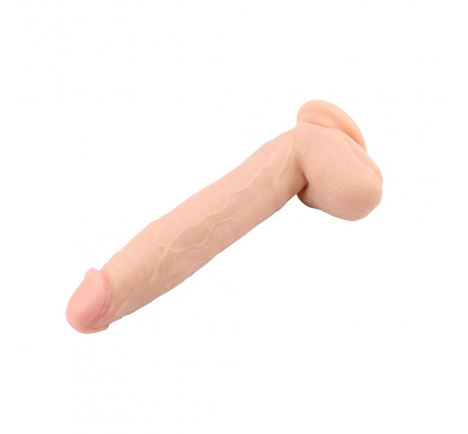 Фаллоимитатор с яичками на присоске Chisa Ballsy Super Cock, бежевый