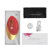 Кліторальний стимулятор Womanizer Pro W-500, червоний