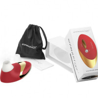 Кліторальний стимулятор Womanizer Pro W-500, червоний