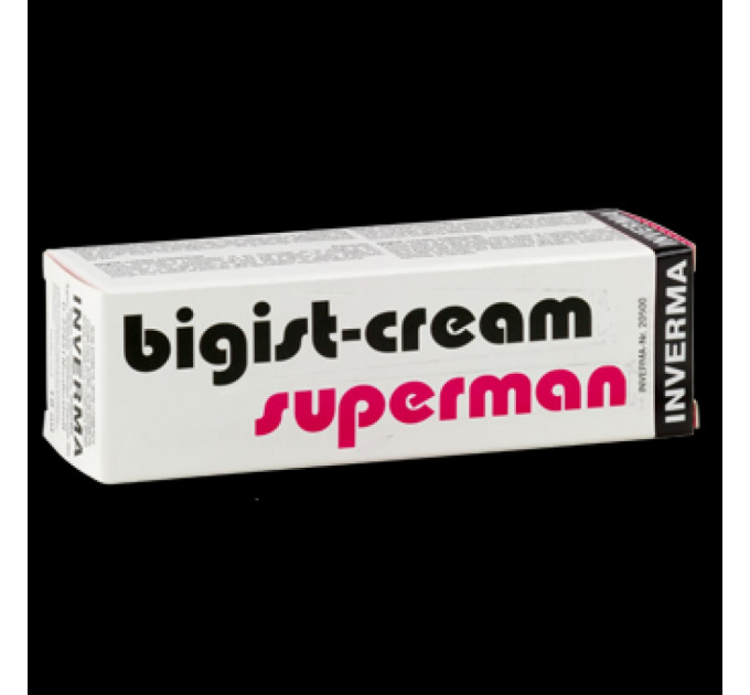 Крем эрекционный Inverma Bigist-Cream Superman, 18 мл