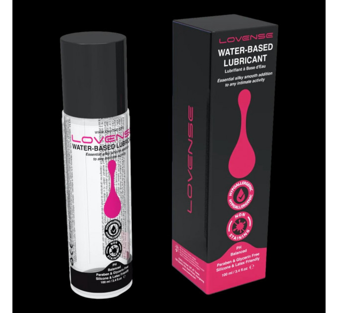 Лубрикант на водной основе без глицерина LOVENSE WATER-BASED LUBRICANT 100ML