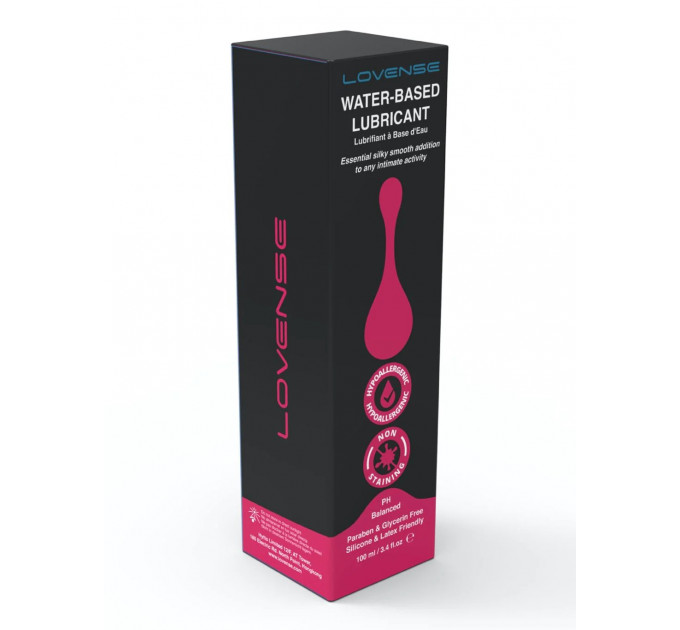 Лубрикант на водной основе без глицерина LOVENSE WATER-BASED LUBRICANT 100ML