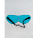 Маска на глаза с заклепками DS Fetish Blindfold blue