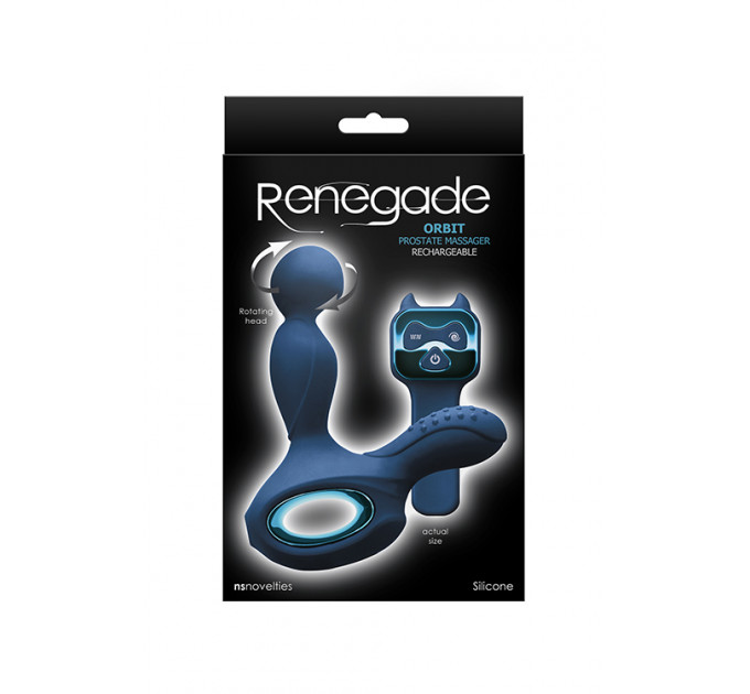 Масажер простати RENEGADE ORBIT BLUE