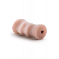 Мастурбатор Анус реалистичный Blush Enlust Cassie с вибрацией, бежевый