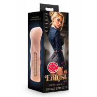 Мастурбатор Анус реалистичный Blush Enlust Cassie с вибрацией, бежевый