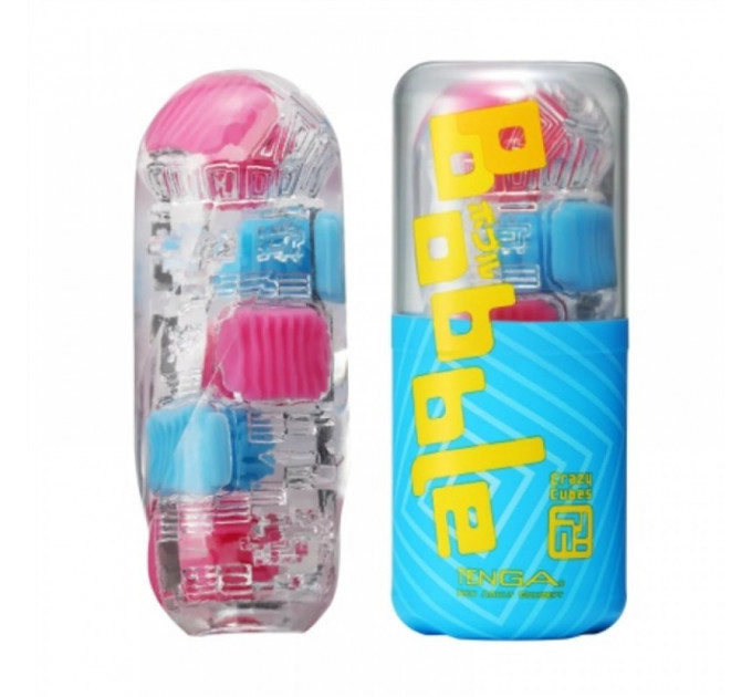 Мастурбатор со стимулирующими шариками TENGA Bobble Crazy Cubes