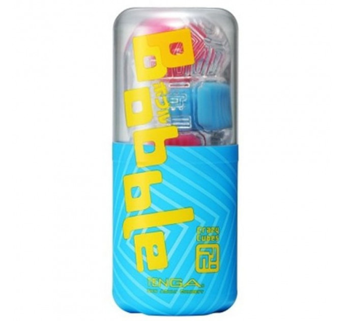 Мастурбатор со стимулирующими шариками TENGA Bobble Crazy Cubes