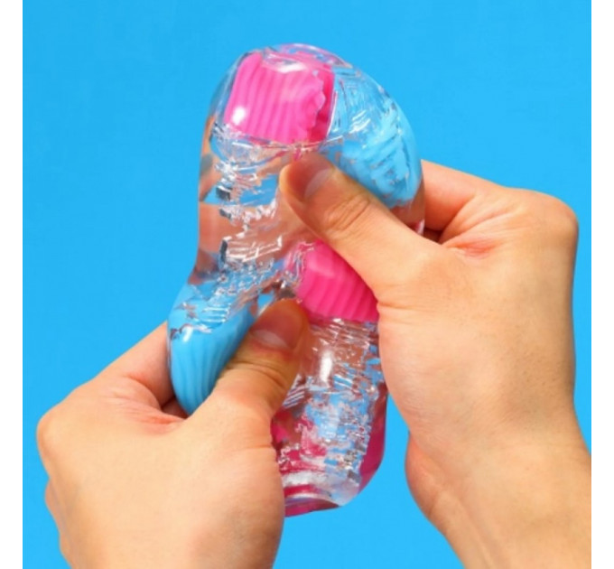 Мастурбатор со стимулирующими шариками TENGA Bobble Crazy Cubes