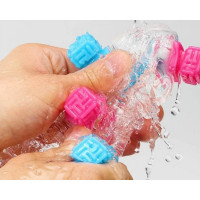 Мастурбатор із стимулюючими кульками TENGA Bobble Crazy Cubes