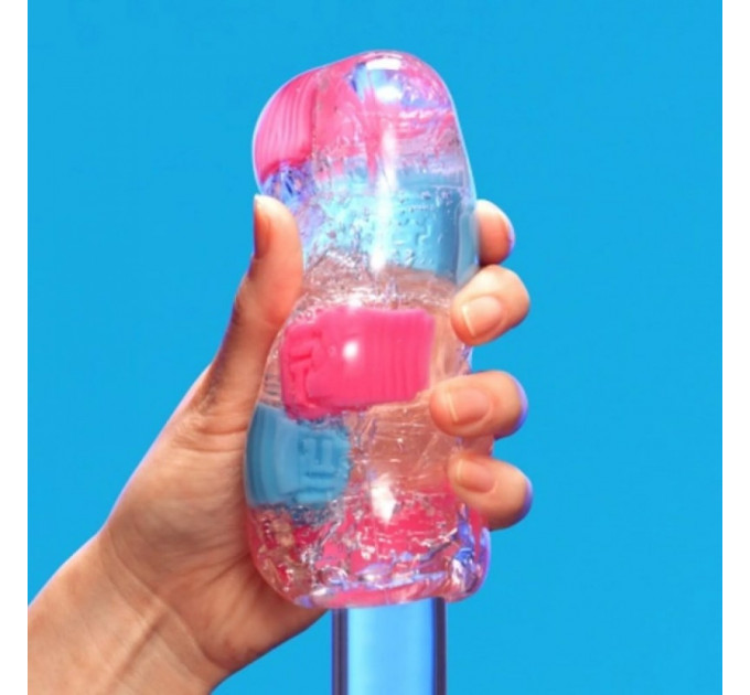 Мастурбатор со стимулирующими шариками TENGA Bobble Crazy Cubes