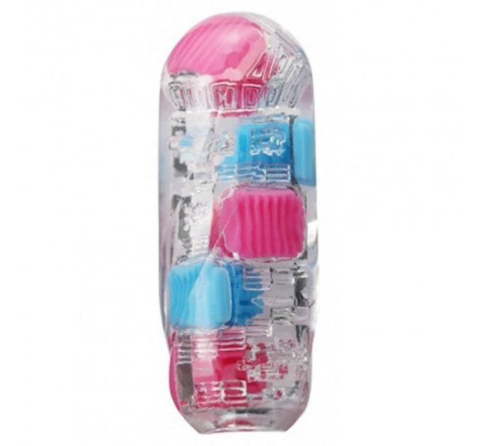 Мастурбатор со стимулирующими шариками TENGA Bobble Crazy Cubes