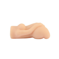 Мастурбатор в виде полуторса девушки Chisa T-Skin Abby Body Stroker бежевый