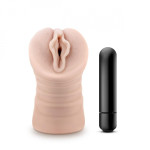 Мастурбатор-вагина с вибрацией M FOR MEN ASHLEY VANILLA