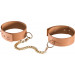 Наручники Bijoux Indiscrets MAZE - Wide Cuffs Brown, экокожа, стильные браслеты