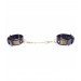 Наручники Fetish Boss Series Handcuffs with cristals 3 cm Gold