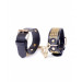 Наручники Fetish Boss Series Handcuffs with cristals 3 cm Gold