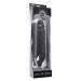 Насадка на пенис удлиняющая Mamba Master Series, черная, 23 х 4.6 см