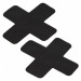 Пэстисы на соски в форме крестов Boundless CalExotics, самоклеящиеся, черные