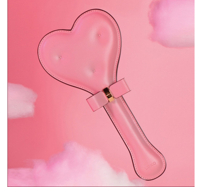 Подарочный набор BDSM итальянская кожа розовый Upko lovely kinky Puppy set