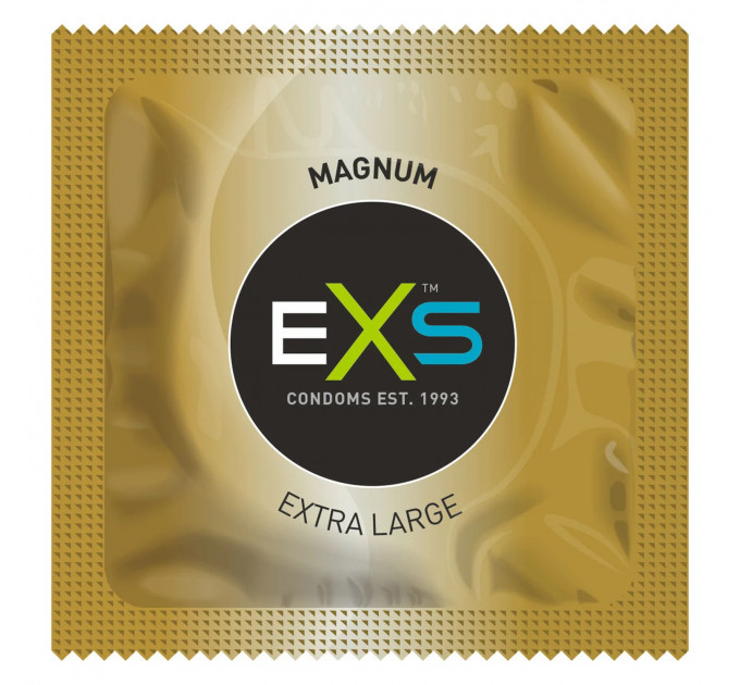 Презервативи великого розміру EXS Magnum LARGE веганські (ціна за 5 шт.)