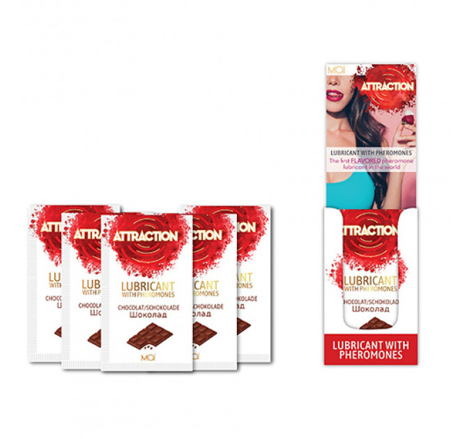 Пробник/Массажное масло с феромонами Mai Attraction CHOCOLATE (10 мл)