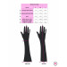 Сексуальные перчатки Stretch Velvet Opera Length Gloves от Leg Avenue, черные O\S