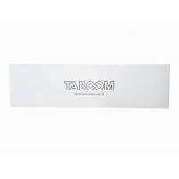 Шлепалка с колечком TABOOM из веганской кожи, бордовая