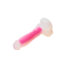 Светящийся фаллоимитатор Dream Toys RADIANT SOFT SILICONE GLOW IN THE DARK DILDO LARGE PINK