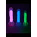 Светящийся фаллоимитатор Dream Toys RADIANT SOFT SILICONE GLOW IN THE DARK DILDO LARGE PINK