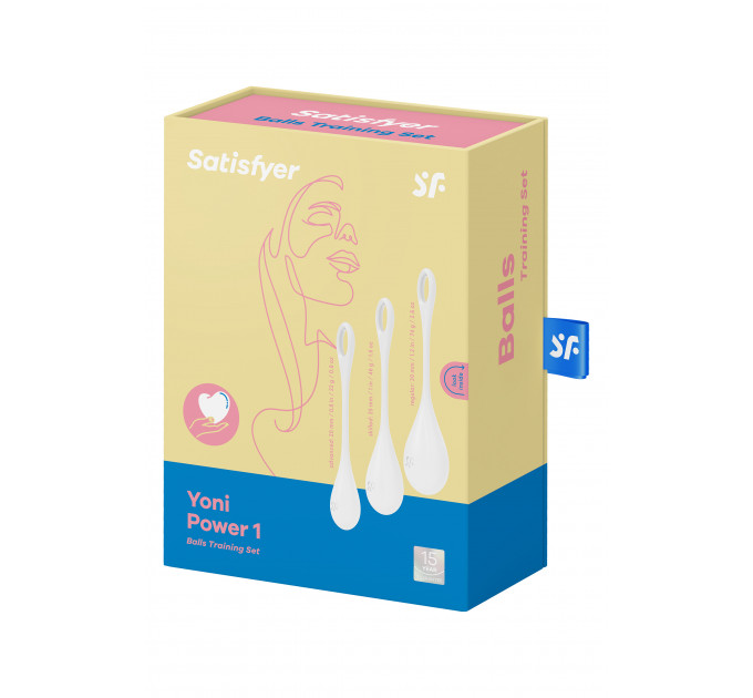 Набор вагинальных шариков Satisfyer Yoni Power 1 White