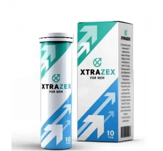 Таблетки для повышения потенции Xtrazex, (цена за упаковку,10 таблеток)