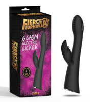 Вибратор с электростимуляцией Chisa Fierce Euphoria G-GASM и клиторальным рельефным отростком,черный Вибратор с электростимуляцией Chisa Fierce Euphoria G-GASM и клиторальным рельефным отростком,черный