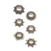 Набір кілець MENZSTUFF 6PC STRECHEABLE RING SET