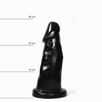 Фалоімітатор реалістичний All Black AB38 Dildo чорний, 29 см