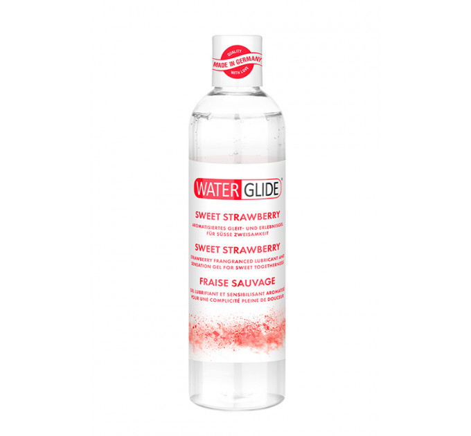 Лубрикант с ароматом клубника WATERGLIDE SWEET STRAWBERRY. 300 мл