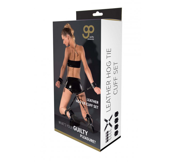 Система фиксации GP LEATHER HOG TIE CUFF SET