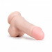 Фаллоимитатор EasyToys Realistic Dildo - 17,5 см бежевый