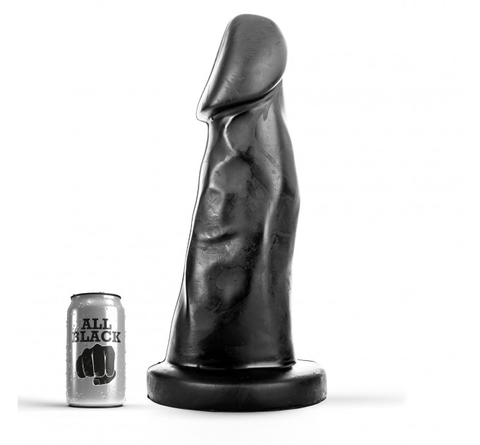 Фаллоимитатор реалистичный All Black AB38 Dildo черный, 29 см