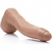 Фаллоимитатор с мошонкой и закрытой головкой реалистичный Fleshjack Boys-Diego Sans Dildo, телесный