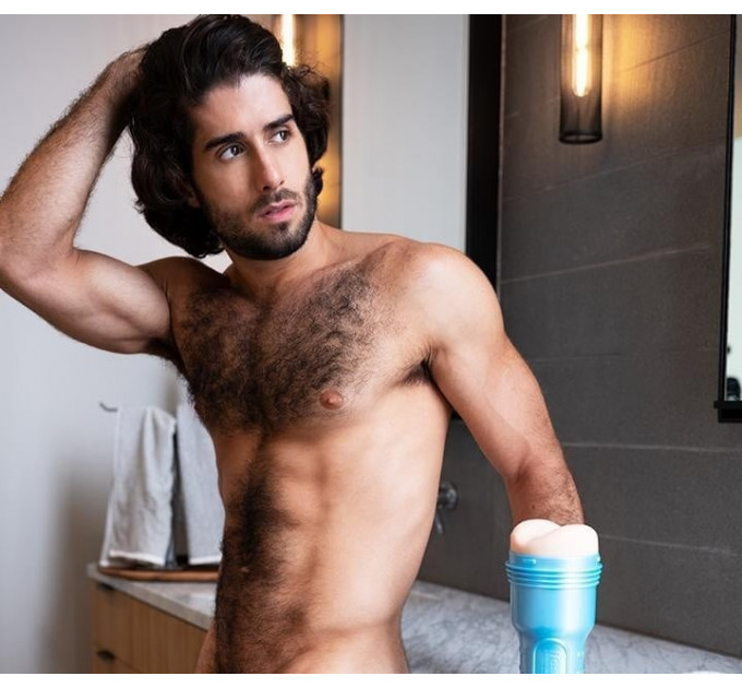 Фаллоимитатор с мошонкой и закрытой головкой реалистичный Fleshjack Boys-Diego Sans Dildo, телесный