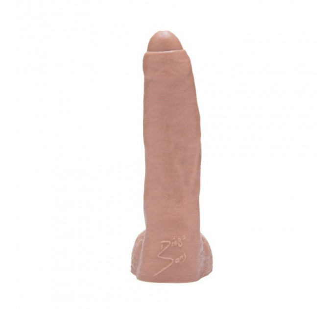 Фаллоимитатор с мошонкой и закрытой головкой реалистичный Fleshjack Boys-Diego Sans Dildo, телесный