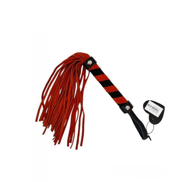 Флоггер DS Fetish Leather flogger M orange