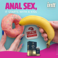 Гель для риммінгу (анілінгуса) та анального сексу Intt Greek Kiss з вібрацією