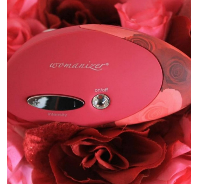 Клиторальный стимулятор Womanizer Pro W-500, красно-розовый