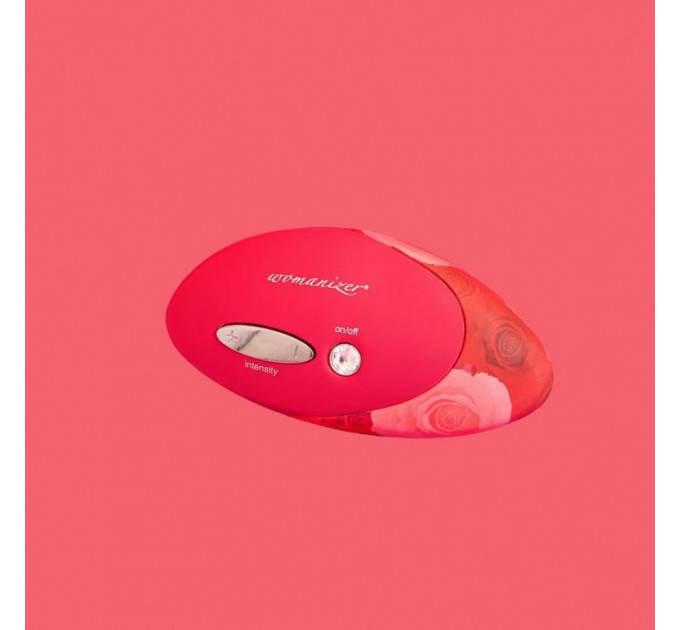 Клиторальный стимулятор Womanizer Pro W-500, красно-розовый