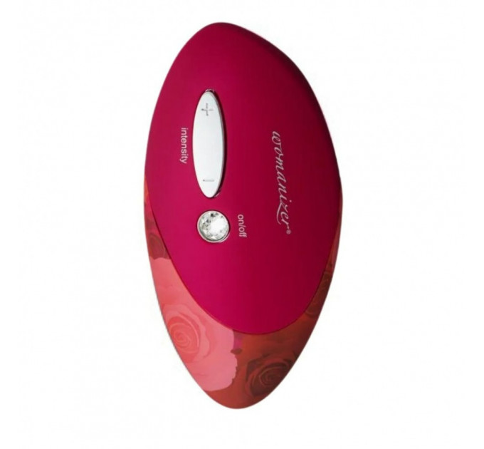 Клиторальный стимулятор Womanizer Pro W-500, красно-розовый